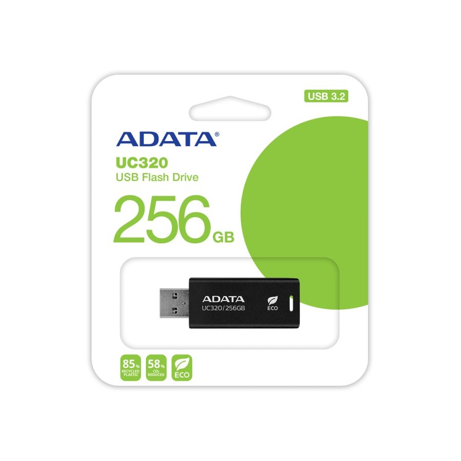 ADATA UC320 USB-ngle 256 GB USB Type-A 3.2 Gen 1 (3.1 Gen 1) Sort #9