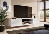 RTV-skab SLIDE 200K 200x40x37 cm helt blank hvid #3