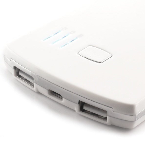 PowerNeed P5600W powerbank Lithium polymer (LiPo) 5600 mAh Hvid #4