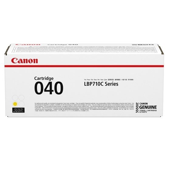 Yellow Laser Toner (040Y) #1