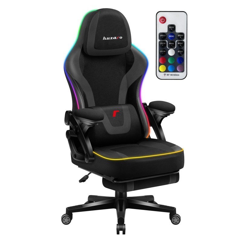 Fotel gamingowy Force 4.6 RGB Black Mesh #1