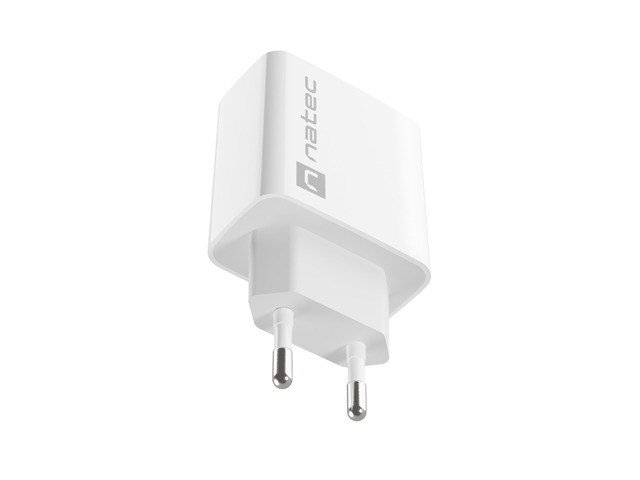 NATEC OPLADER RIBERA USB-C 20W PD HVID #8