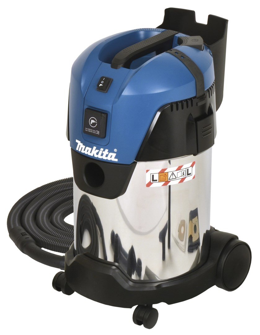 Makita VC3011L stv-udsuger Sort, Bl, Hvid 30 L 2000 W #1