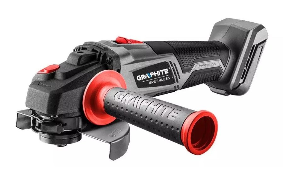 Graphite Energy+ 18V Li-Ion brstels vinkelsliber med 125 mm skive uden batteri #8