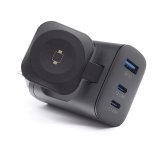 RealPower 450476 oplader til mobil enhed Str�mbank, SmartWatch, Tablet Sort Vekselstr�m Tr�dl�s opladning Hurtig opladning Indend�rs #1