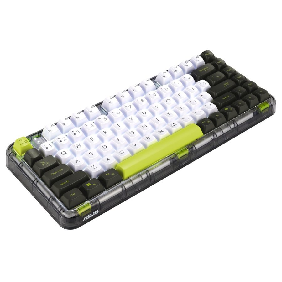 ASUS Jelly75 KD201 KEYBOARD/VT-GN/GE/83 tastatur Universel USB + RF Wireless + Bluetooth Flerfarvet #5