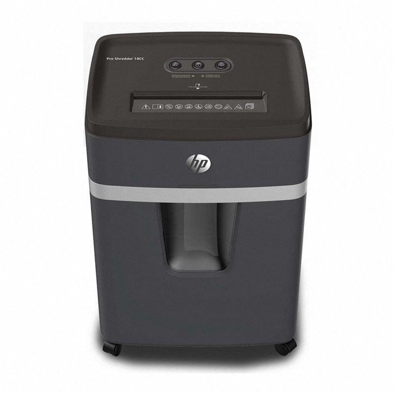 HP PRO SHREDDER 18CC makulator, afskringer, P-4, 18 kort, 25 l, mrkegr #4