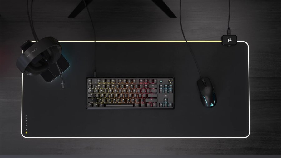 Corsair K70 CORE TKL tastatur Spil USB QWERTZ Tysk Sort #4