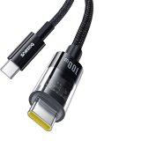 Baseus Gem USB C til USB C hurtigopladningskabel 1 m 100 W Sort #2