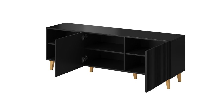 Cama RTV-skab PAFOS 150x42x52 Sort mat #5
