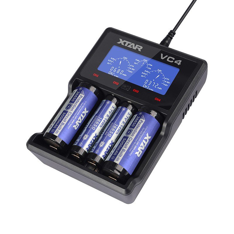 XTAR VC4 batterioplader Husholdningsbatteri USB #16