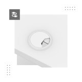 Elektrisk skrivebord MA-Leader 7.6 Hvid #8