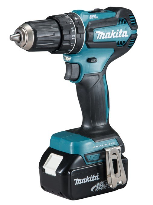 Makita DHP485RFJ bor 1900 rpm Nglefri 1,8 kg Sort, Bl #1