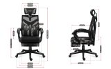 HUZARO COMBAT 5.0 CAMO GAMING STOL #10