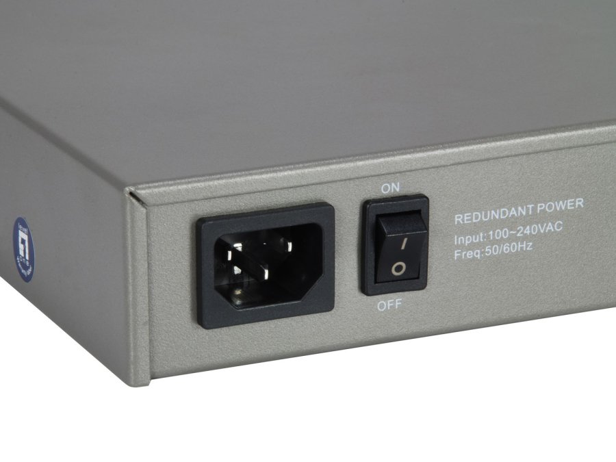 LevelOne GTL-2091 Administreret L3 Gigabit Ethernet (10/100/1000) Gr� #4