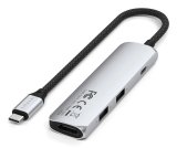 Satechi 4-in-1 USB-C Slim Adapter 4K - silver #4