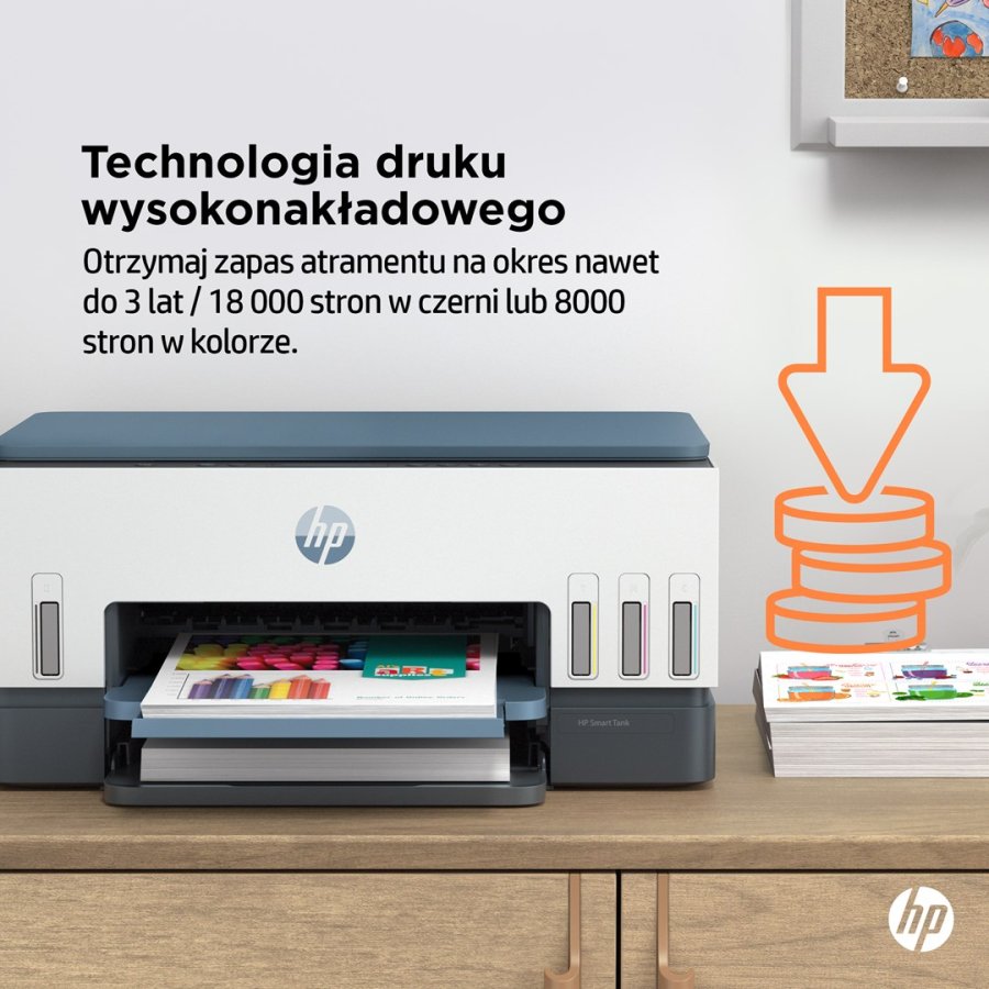 HP Smart Tank 675 All-in-One Termisk inkjet A4 4800 x 1200 dpi 12 sider pr. minut Wi-Fi #6