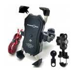 MOTORCYKEL TELEFONHOLDER FREEDCONN MC1W MED INDUKTIV OPLADER #2