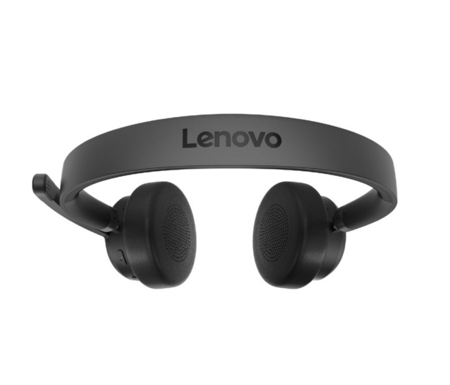 Lenovo Wireless VoIP Headset Tr�dl�s Kontor/Callcenter Bluetooth Sort #3