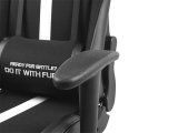 FURY Avenger XL Universal gamingstol Polstret sde Sort, Hvid #9