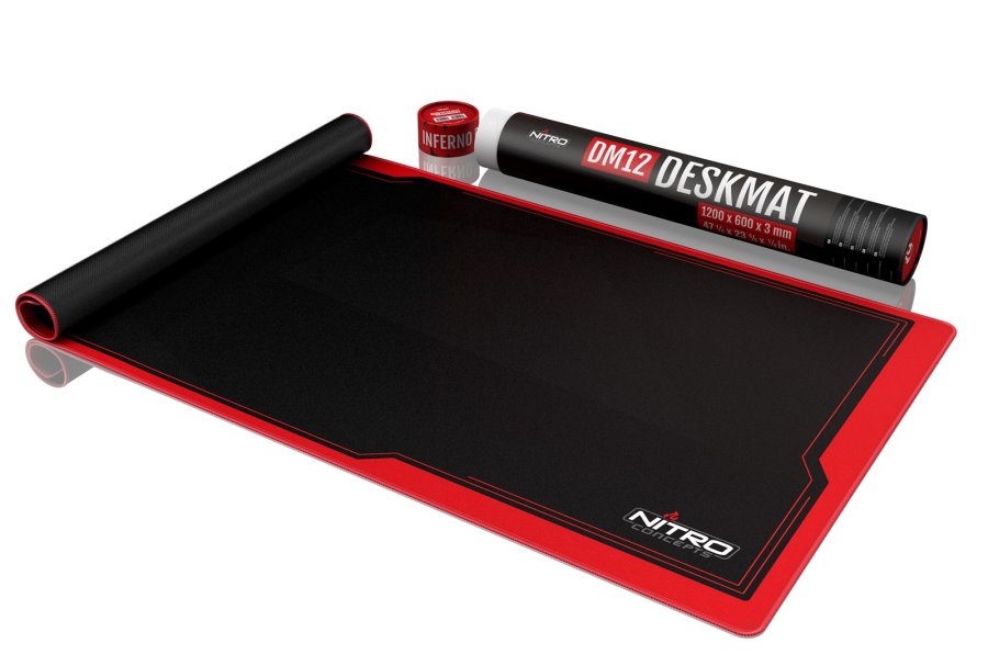 Nitro Concepts DM12 Gaming musemtte Sort, Rd #1