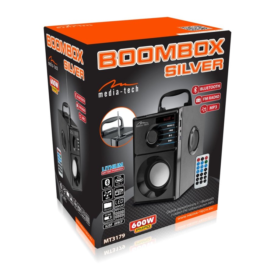 Brbare Bluetooth-hjttalere Media Tech MT3179 Sort 15 W #3