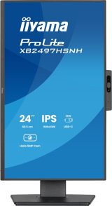 iiyama ProLite XB2497HSNH-B1 24IN IPS LCD 4MS 1920X1080 350CD/M2 HDMI/DP/USB 2 computersk�rm 60,5 cm (23.8