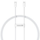 Baseus Superior USB C til USB C-datakabel 1 m 30 W Hvid #1