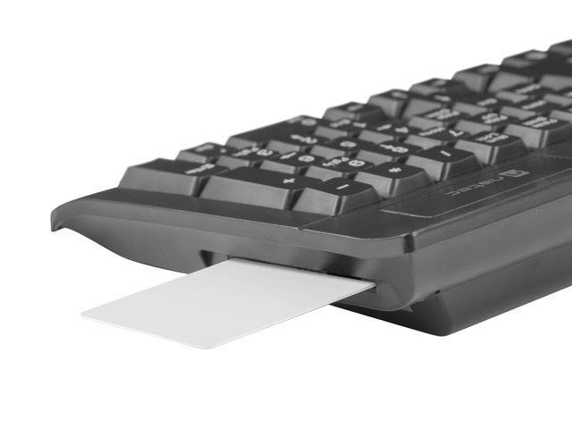 NATEC NKL-2052 tastatur Kontor USB QWERTY Spansk Sort #6