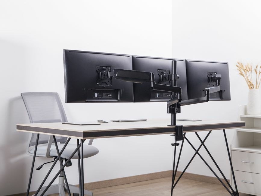 Equip 650134 skrmbeslag og -stativer Skrivebord Sort #7