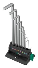 Wera 05022102001 unbrako ngle L-formet unbrakonglest Metric 9 stk #1