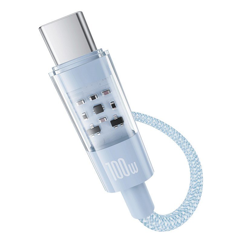 Baseus Gem USB A til USB C hurtigopladningskabel 2 m 100 W Bl #2
