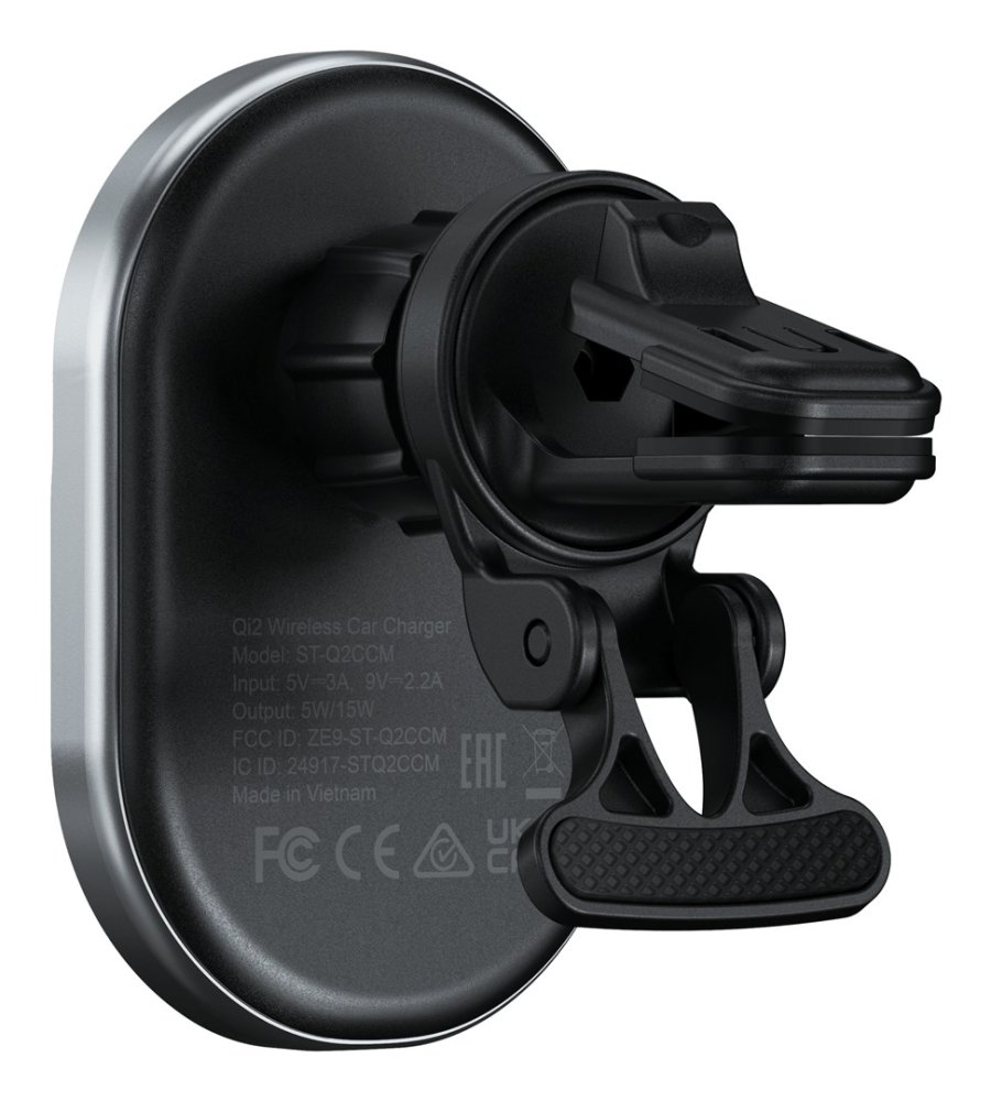 Satechi ST-Q2CCM oplader til mobil enhed Smartphone Sort, Gr� Cigart�nder Tr�dl�s opladning Hurtig opladning Automatisk #2