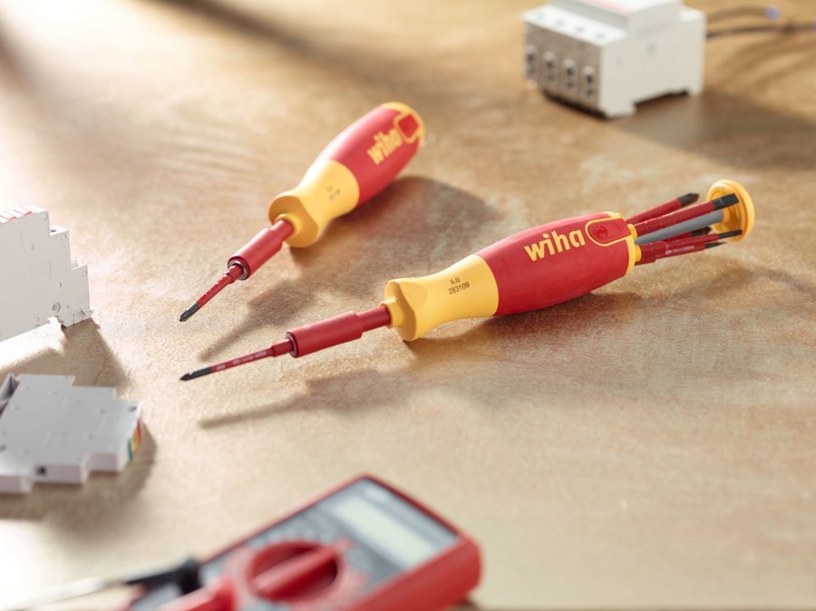 Wiha screwdriver with bit magazine LiftUp electric #8