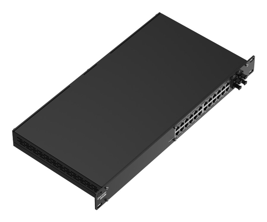 Teltonika SWM280 netv�rksswitch Administreret L2+ Gigabit Ethernet (10/100/1000) Str�m over Ethernet (PoE) Sort #4