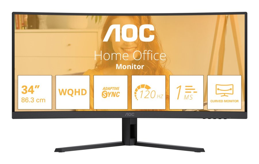 AOC B3 CU34B3E computersk�rm 86,4 cm (34