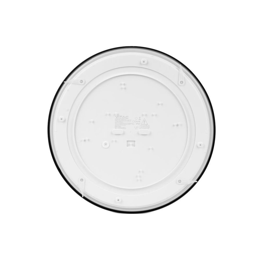 Plafond V-TAC VT-8630B overflademonteret 36W LED IP44 42cm 4000K 3820lm (SKU 76401) Sort #2