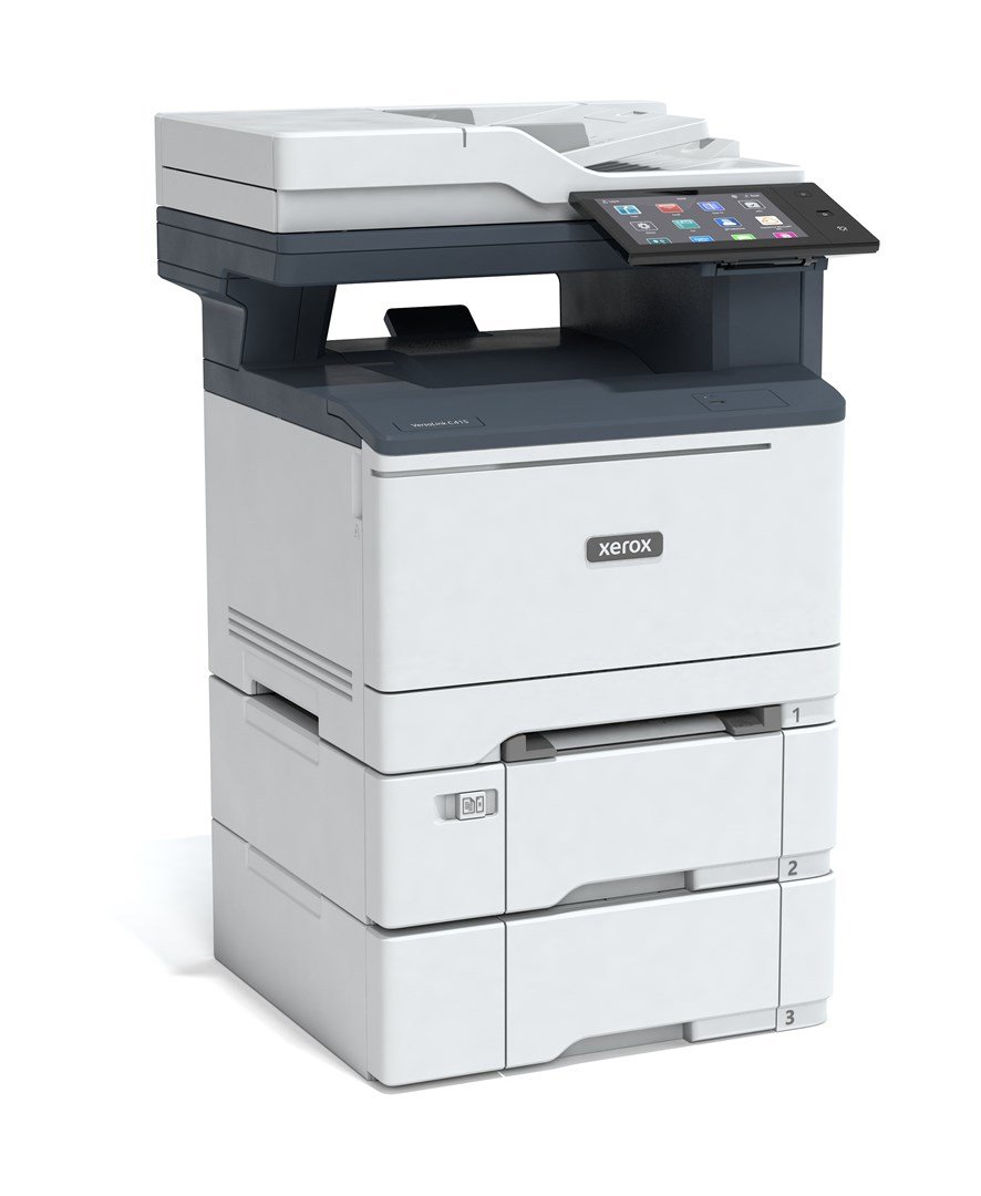 Xerox VersaLink C415, A4-format, 40 sider/min, dupleks kopiering/udskrivning/scanning/fax, PS3 PCL5e/6, 2 magasiner, 251 ark #7
