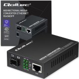 Qoltec 52295 Tovejs Ethernet-switch mediekonverter 1x RJ45 1x SFP| 1000 Mbps | 5V #8