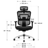 Kontorstol MA-Manager 4.9 Sort #3