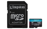 Kingston Technology 128 GB microSDXC Canvas Go! Plus Gen4 200 MB/s A2 U3 V30-kort + adapter #1