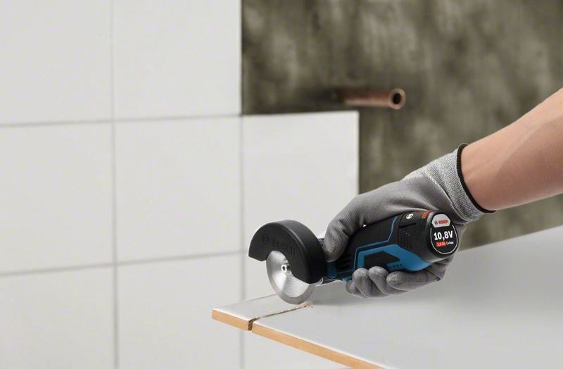Bosch GWS 12V-76, 2x GBA 12V 3.0 Cordless Angle Grinder #4