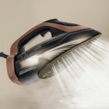 Tefal Ultimate Power Pro FV9E50 Tr & dampstrygejern Durilium AirGlide Autoclean soleplate 3200 W Sort, Kobberfarve #9