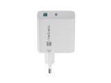 NATEC RIBERA GAN OPLADER 1X USB-A + 1X USB-C 45W HVID #9