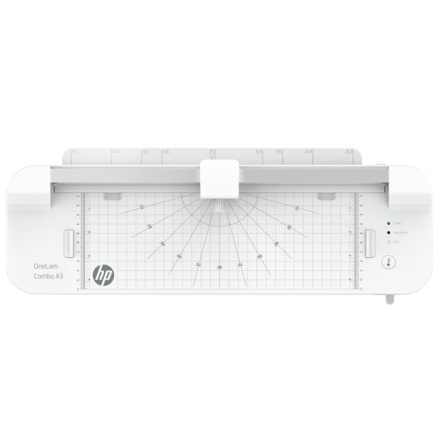 HP ONELAM COMBO A3-lamineringsmaskine, integreret trimmer, lamineringshastighed 40 cm/min, hvid #3