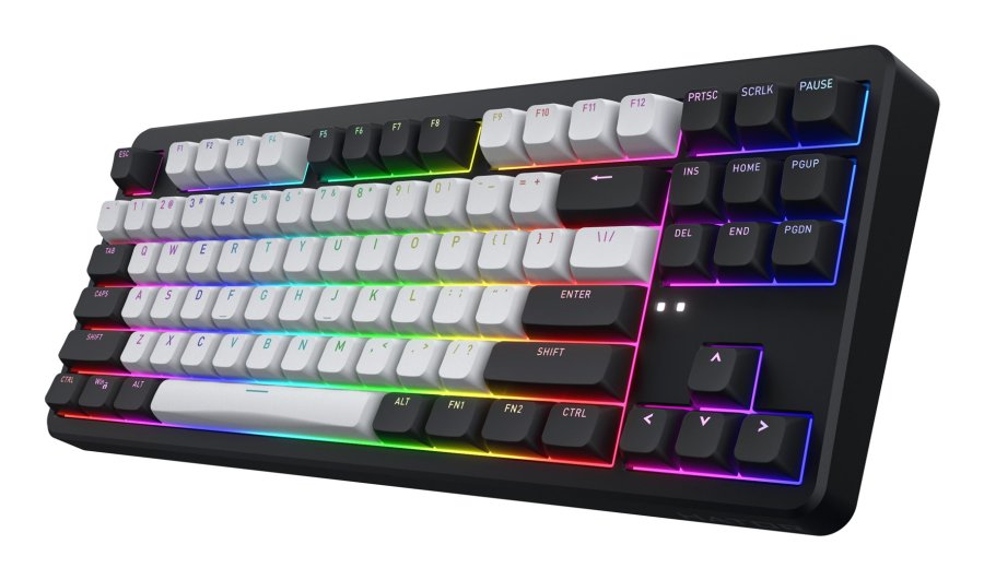 HATOR Rockfall 3 TKL Wireless tastatur Spil USB + RF Wireless + Bluetooth QWERTY US International Sort #3