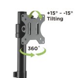 Techly ICA-LCD 401 skrmbeslag og -stativer 81,3 cm (32
