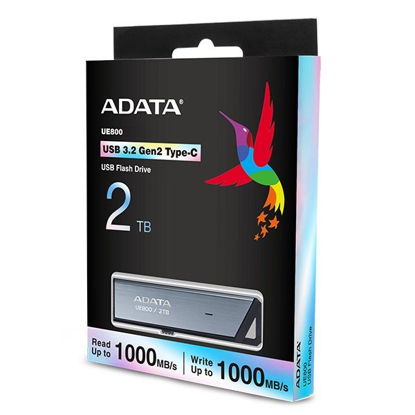 MEMORY DRIVE FLASH USB-C 2TB/SILV AELI-UE800-2T-CSG ADATA #6