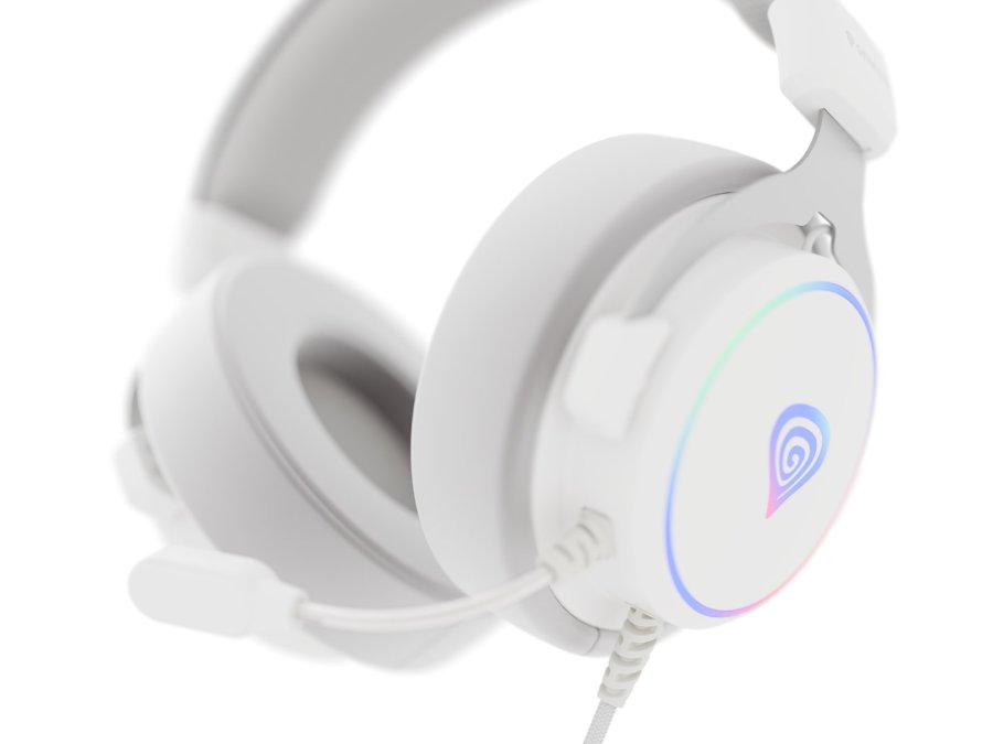 GENESIS Neon 764 Headset Ledningsfrt Spil USB Type-A Hvid #12