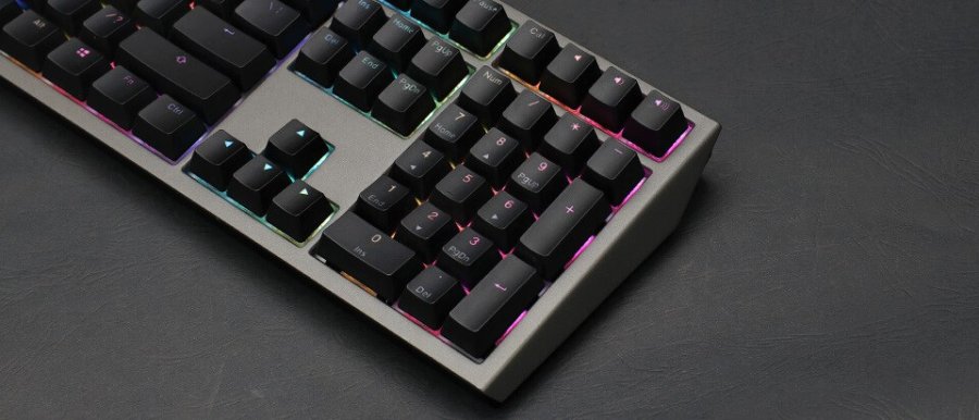 Ducky Shine 7 tastatur Spil USB Tysk Sort, Gr #8
